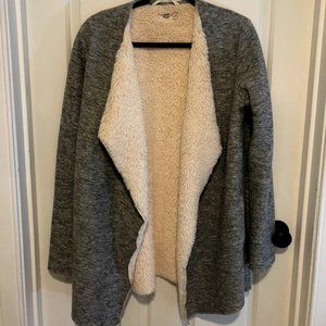 UGG Fleeced-Lined Draping Cardigan